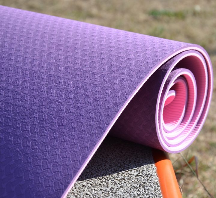 Килимок для йоги та фітнесу Power System PS-4060 TPE Yoga Mat Premium Purple (183х61х0.6) - Зображення 5