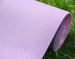 Килимок для йоги та фітнесу Power System PS-4060 TPE Yoga Mat Premium Purple (183х61х0.6) - Зображення 7