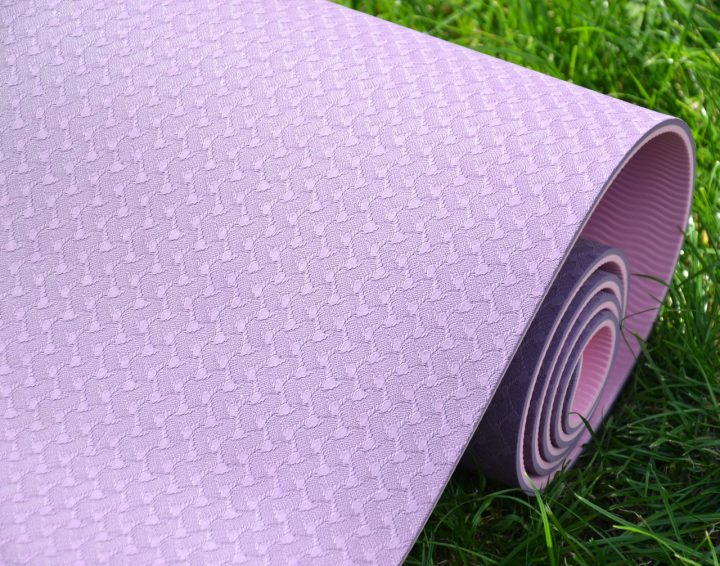 Килимок для йоги та фітнесу Power System PS-4060 TPE Yoga Mat Premium Purple (183х61х0.6) - Зображення 7