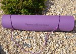 Килимок для йоги та фітнесу Power System PS-4060 TPE Yoga Mat Premium Purple (183х61х0.6) - Зображення 8