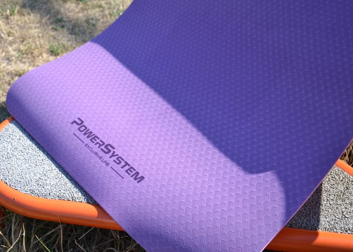 Килимок для йоги та фітнесу Power System PS-4060 TPE Yoga Mat Premium Purple (183х61х0.6) - Зображення 9