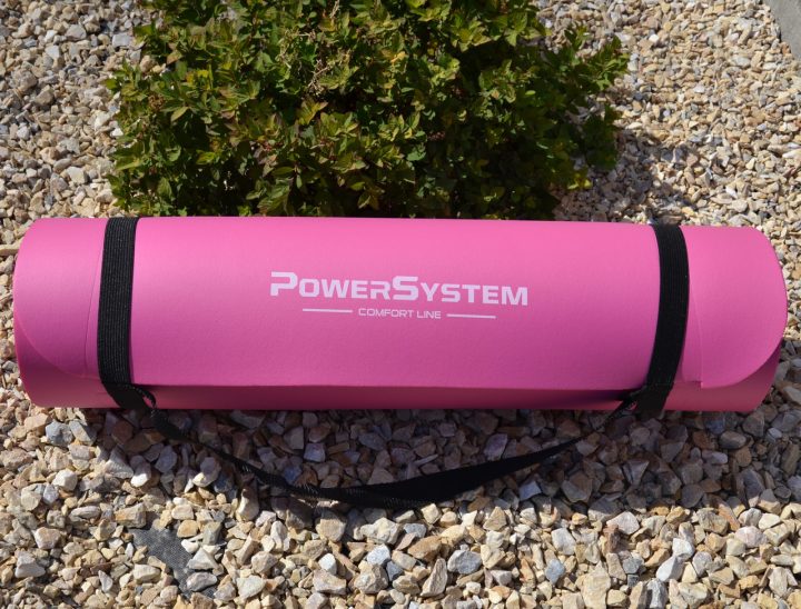 Килимок для йоги та фітнесу Power System PS-4017 NBR Fitness Yoga Mat Plus Pink (180х61х1) - Зображення 10