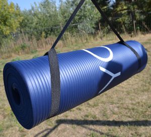 Килимок для йоги та фітнесу PowerPlay 4151 NBR Performance Mat Синій (183x61x1.2) - Зображення 5