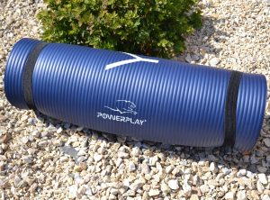 Килимок для йоги та фітнесу PowerPlay 4151 NBR Performance Mat Синій (183x61x1.2) - Зображення 9