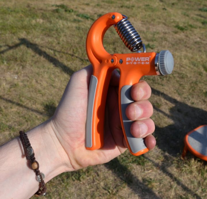Еспандер кистьовий Power System PS-4021 з регульованим навантаженням 10-40 кг. Power Hand Grip Orange - Зображення 10