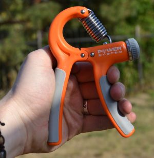 Еспандер кистьовий Power System PS-4021 з регульованим навантаженням 10-40 кг.  Power Hand Grip Orange - Зображення 5