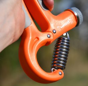 Еспандер кистьовий Power System PS-4021 з регульованим навантаженням 10-40 кг.  Power Hand Grip Orange - Зображення 9