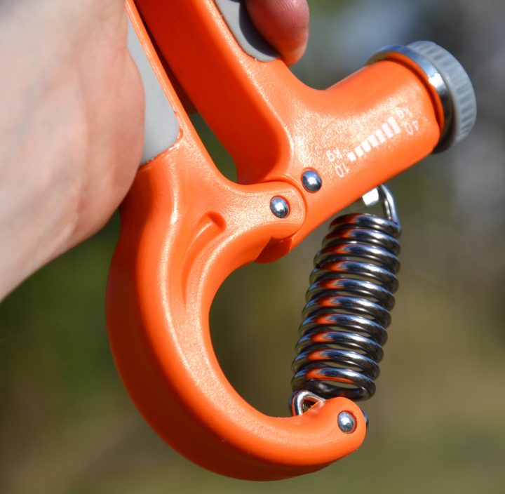 Еспандер кистьовий Power System PS-4021 з регульованим навантаженням 10-40 кг. Power Hand Grip Orange - Зображення 9