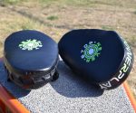 Лапи боксерські PowerPlay 3051 Чорно-Зелені PU [пара] - Зображення 5