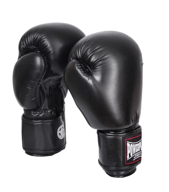 Боксерські рукавиці PowerPlay 3004 Classic Чорні 12 унцій - Зображення 4
