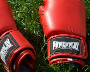 Боксерські рукавиці PowerPlay 3004 Classic Червоні 14 унцій - Зображення 10