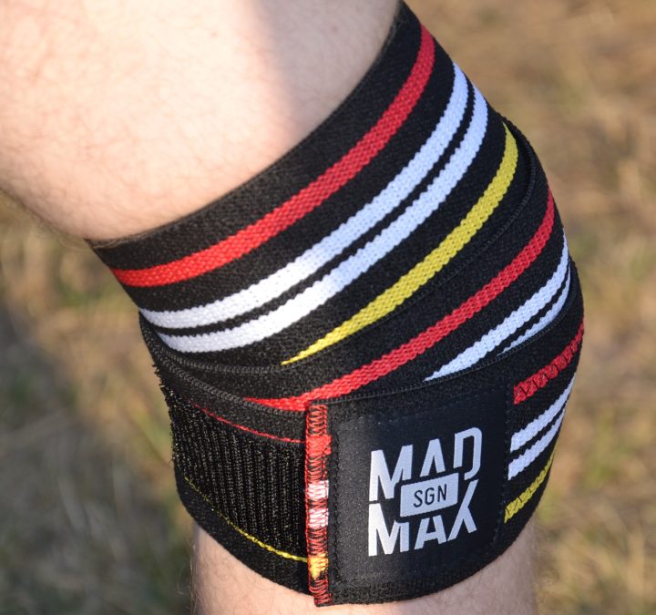 Бинти на коліна MadMax MFA-292 Knee Wraps Black - Зображення 4