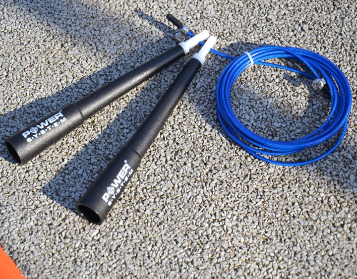 Скакалка швидкісна Power System PS-4033 Crossfit Jump Rope Blue (2,8m.) - Зображення 5