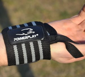 Кистьові бинти PowerPlay 3081 Чорно-Сірі  (пара) - Зображення 8