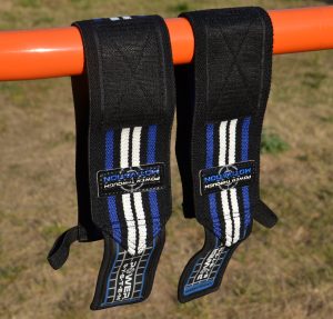 Бинти для зап'ясть (кистьові бинти) Power System PS-3500 Wrist Wraps  Blue/Black  (пара) - Зображення 7
