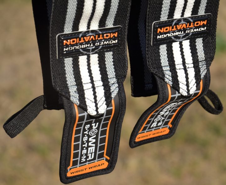 Бинти для зап'ясть (кистьові бинти) Power System PS-3500 Wrist Wraps Grey/Black (пара) - Зображення 9