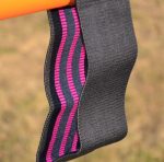 Тканева гумка для фітнесу та спорту Power System PS-4091 Booty Band LVL 1 Black/Pink (d_64 см. 18-23кг.) - Зображення 6