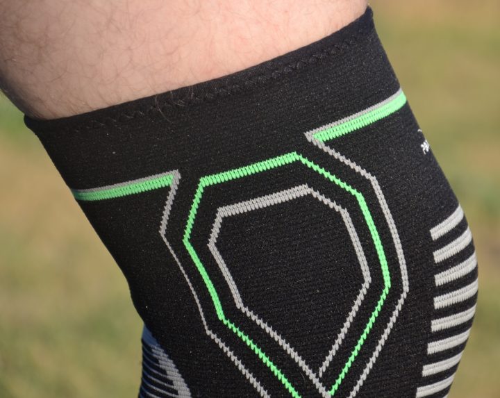 Наколінники PowerPlay 4099 Knee Support Чорно/Зелені S/M (пара) - Зображення 6