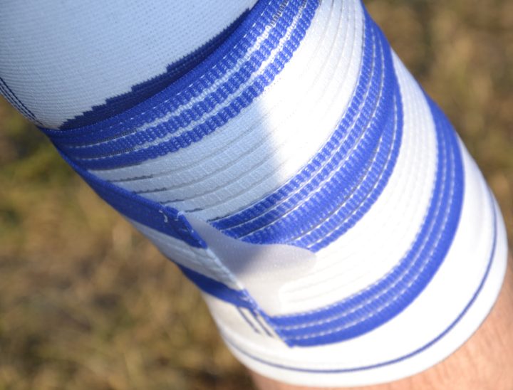 Наколінник Power System PS-6008 Knee Support Pro Blue/White (1шт.) S/M - Зображення 8