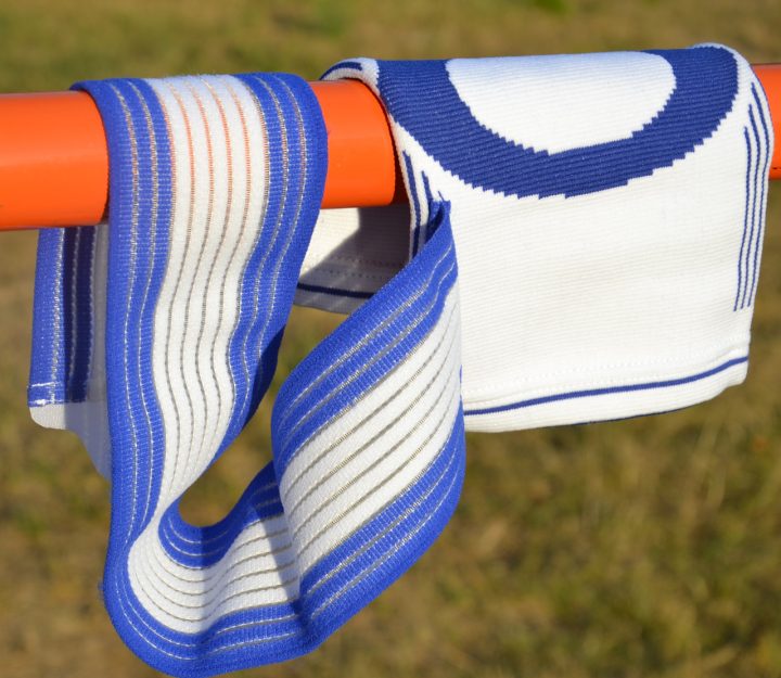 Наколінник Power System PS-6008 Knee Support Pro Blue/White (1шт.) S/M - Зображення 10