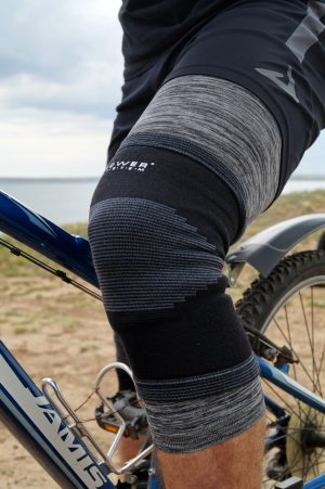 Наколінники Power System PS-6002 Knee Support Black/Grey (пара) XL - Зображення 5