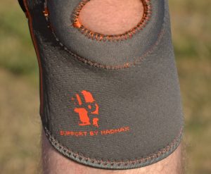 Наколінник MadMax MFA-297 Knee Support with Patella Stabilizer Dark Grey/Orange M - Зображення 8
