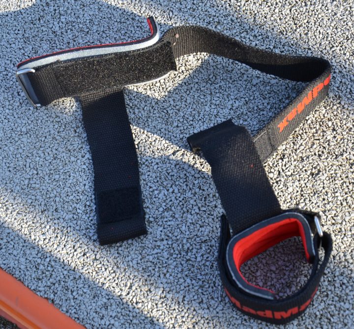 Лямки для тяги MadMax MFA-332 PWR Straps+ Black/Grey/Red - Зображення 6