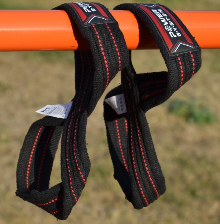 Лямки для тяги (вісмірка) Power System PS-3405 Figure 8 Black/Red L/XL - Зображення 4