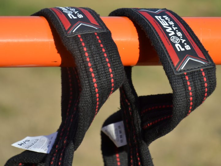 Лямки для тяги (вісмірка) Power System PS-3405 Figure 8 Black/Red L/XL - Зображення 3