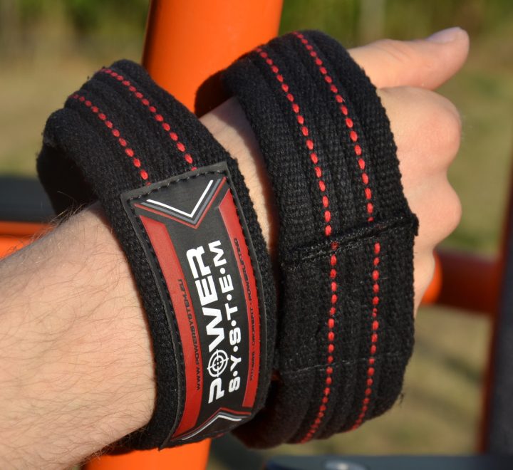 Лямки для тяги (вісмірка) Power System PS-3405 Figure 8 Black/Red L/XL - Зображення 5