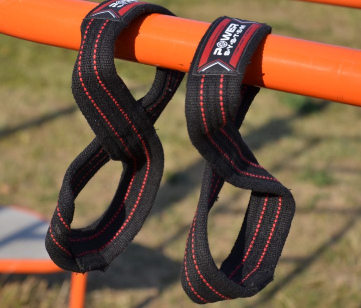 Лямки для тяги (вісмірка) Power System PS-3405 Figure 8 Black/Red L/XL - Зображення 8