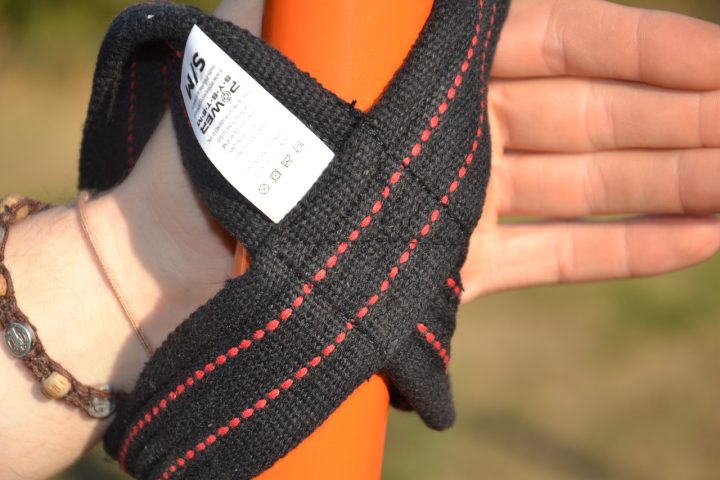 Лямки для тяги (вісмірка) Power System PS-3405 Figure 8 Black/Red L/XL - Зображення 9