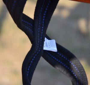 Лямки для тяги (вісмірка) Power System PS-3405 Figure 8 Black/Blue S/M - Зображення 9