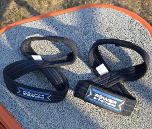Лямки для тяги (вісмірка) Power System PS-3405 Figure 8 Black/Blue L/XL - Зображення 8