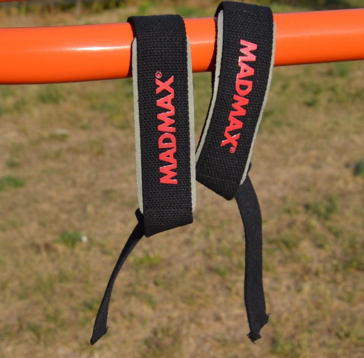 Лямки для тяги MadMax MFA-267 PWR Straps Black/Grey/Red - Зображення 7