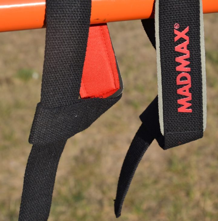 Лямки для тяги MadMax MFA-267 PWR Straps Black/Grey/Red - Зображення 8