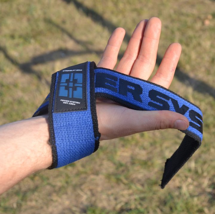 Лямки для тяги Power System PS-3401 Lifting Straps Duplex Black/Blue - Зображення 4