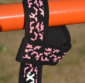Лямки для тяги MadMax Camo Power Wrist Straps Camo/Pink - Зображення 8