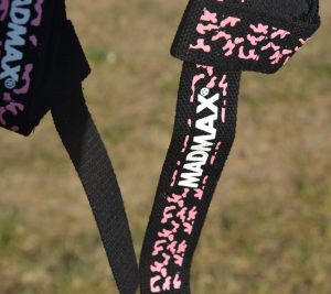 Лямки для тяги MadMax Camo Power Wrist Straps Camo/Pink - Зображення 10
