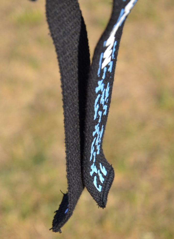 Лямки для тяги MadMax Camo Power Wrist Straps Camo/Light Blue - Зображення 8