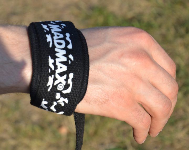 Лямки для тяги MadMax Camo Power Wrist Straps Camo/White - Зображення 5