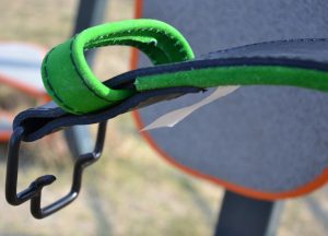 Пояс для важкої атлетики MadMax MFB-302 Quick Release Belt  шкіряний Black/Green XL - Зображення 9