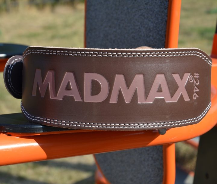 Пояс для важкої атлетики MadMax MFB-246 Full leather шкіряний Chocolate brown L - Зображення 3