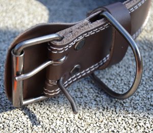 Пояс для важкої атлетики MadMax MFB-246 Full leather шкіряний Chocolate brown S - Зображення 8
