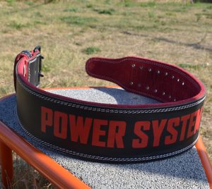 Пояс для важкої атлетики Power System PS-3830 Beast шкіряний Black/Red M - Зображення 7