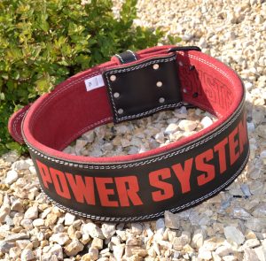 Пояс для важкої атлетики Power System PS-3830 Beast шкіряний Black/Red M - Зображення 2