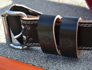 Пояс для важкої атлетики Power System PS-3030 Elite Edition шкіряний Black M - Зображення 10