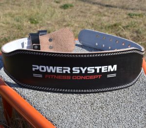 Пояс для важкої атлетики Power System PS-3100 Power шкіряний Black XL - Зображення 8
