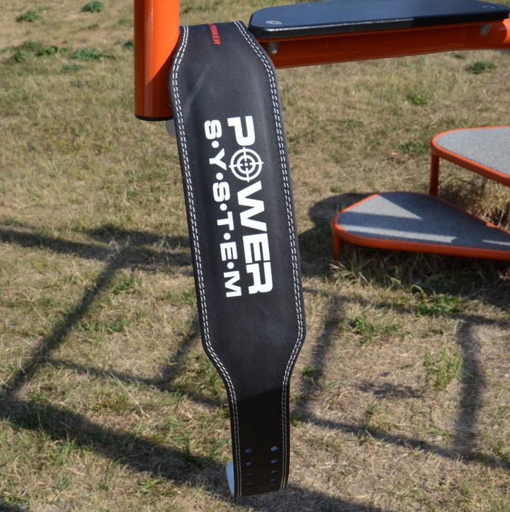 Пояс для важкої атлетики Power System PS-3250 Power Basic шкіряний Black S - Зображення 8