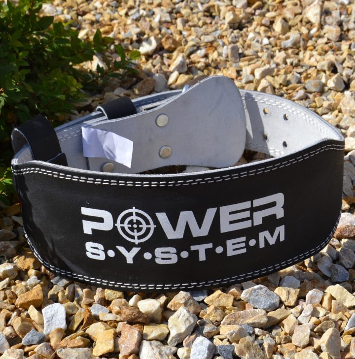 Пояс для важкої атлетики Power System PS-3250 Power Basic шкіряний Black M - Зображення 6